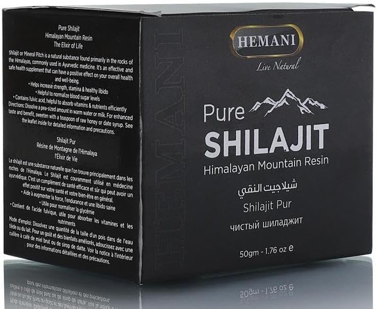 Pure Shilajit Himalayan Resin