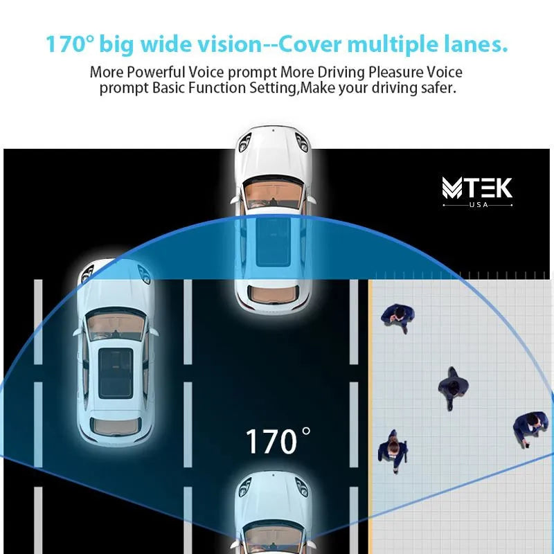 MTEK 1080p WIFI Dash Cam